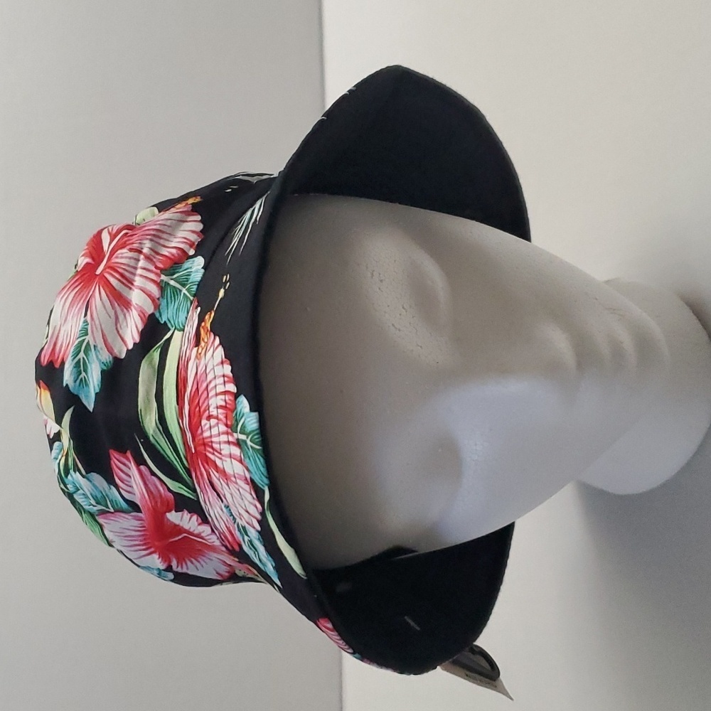 New Reversible  Sun Hat Floral Tropical Print  Bucket Hat